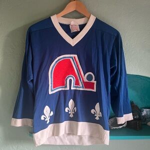 Vintage Quebec Nordiques Hockey Jersey